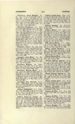 US Army Historical Register - Volume 1 > Part II - Complete Alphabetical List of Commissioned Officers of the Army