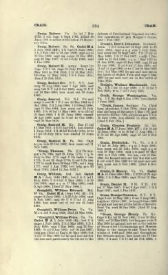 US Army Historical Register - Volume 1 > Part II - Complete Alphabetical List of Commissioned Officers of the Army