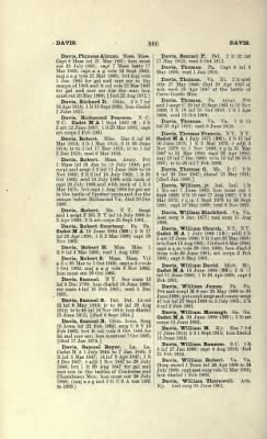 US Army Historical Register - Volume 1 > Part II - Complete Alphabetical List of Commissioned Officers of the Army