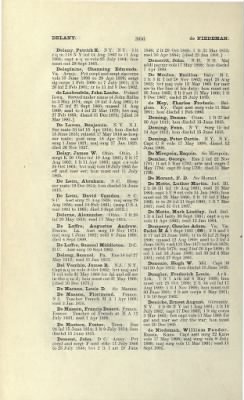 Thumbnail for US Army Historical Register - Volume 1 > Part II - Complete Alphabetical List of Commissioned Officers of the Army