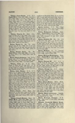 US Army Historical Register - Volume 1 > Part II - Complete Alphabetical List of Commissioned Officers of the Army