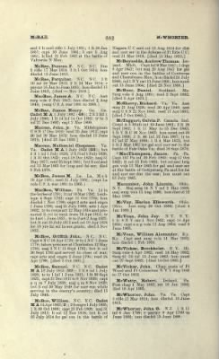 Thumbnail for US Army Historical Register - Volume 1 > Part II - Complete Alphabetical List of Commissioned Officers of the Army