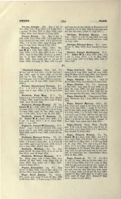 Thumbnail for US Army Historical Register - Volume 1 > Part II - Complete Alphabetical List of Commissioned Officers of the Army