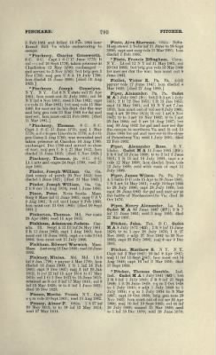 Thumbnail for US Army Historical Register - Volume 1 > Part II - Complete Alphabetical List of Commissioned Officers of the Army