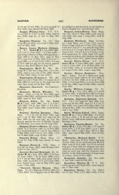 Thumbnail for US Army Historical Register - Volume 1 > Part II - Complete Alphabetical List of Commissioned Officers of the Army