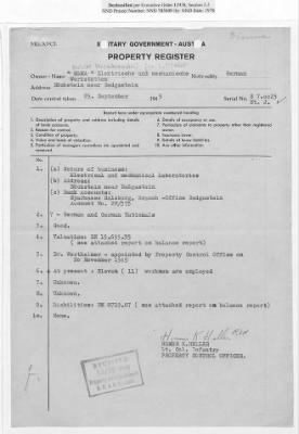 Records of Property Released from Salzburg > S7.0023 St.J. Deutsche Versuchstalt Für Luftfahrt (ELMA)