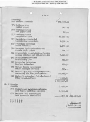 Thumbnail for Records of Property Released from Upper Austria > O3.0058 Li J. Wimmer KG:Reports (June 1946-September 1946)