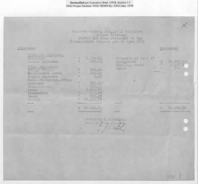 Thumbnail for Reports on Trusteeships > Sch 114/2 Wiegand And Schneider: Reports (1947-1950)