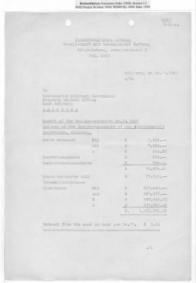 Thumbnail for Reports on Trusteeships > Sch 119 Flugmotorenwerke GmbH:Reports