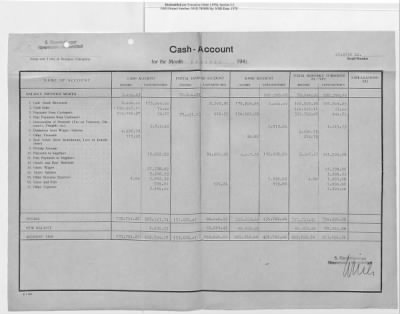 Thumbnail for Reports on Trusteeships > Sch 190 S. Ehrenletzberger AG: Reports