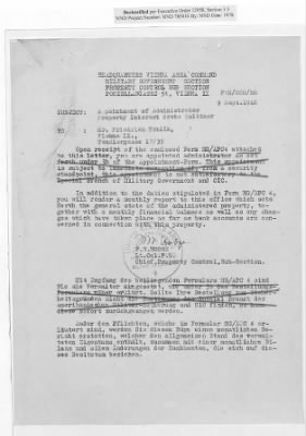 Thumbnail for Cases and Reports Relating to Property and Equipment Released by Vienna Area Command (VAC) to the Austrian Government > V1.1723/XIX Margarethe Quittner