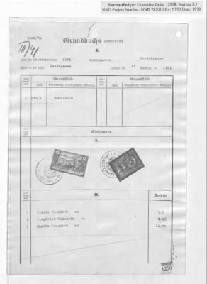 Thumbnail for Cases and Reports Relating to Property and Equipment Released by Vienna Area Command (VAC) to the Austrian Government > V1.1736/III Gerta Slates