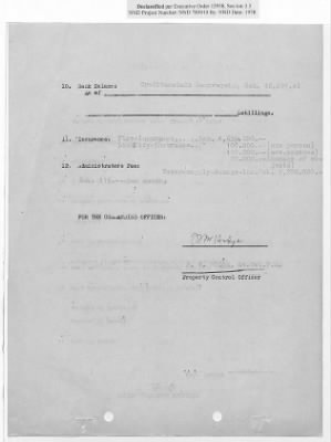 Thumbnail for Cases and Reports Relating to Property and Equipment Released by Vienna Area Command (VAC) to the Austrian Government > V1.1739/I Oshin Agathon