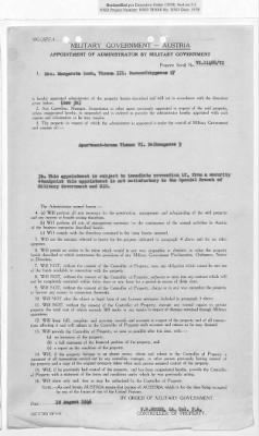 Cases and Reports Pertaining to Property Administered by the Vienna Area Command (VAC) > PC/V/II/82 William And Hedwig Kulka