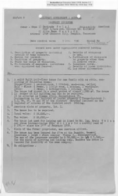 Thumbnail for Cases and Reports Relating to Property and Equipment Released by Vienna Area Command (VAC) to the Austrian Government > V1.1767/XVIII Gertrude Feigl And Alice René Deutsch