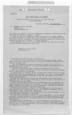 Cases and Reports Pertaining to Property Administered by the Vienna Area Command (VAC) > PC/V/II/104 William And Irene Holborn