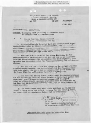 Cases and Reports Pertaining to Property Administered by the Vienna Area Command (VAC) > PC/V/II/104 William And Irene Holborn