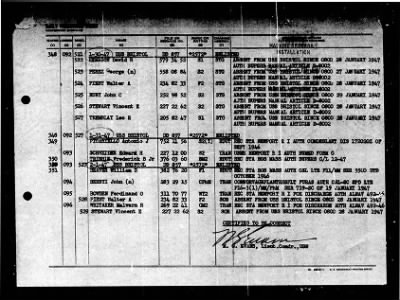 Thumbnail for Bristol (DD-857) > 1947