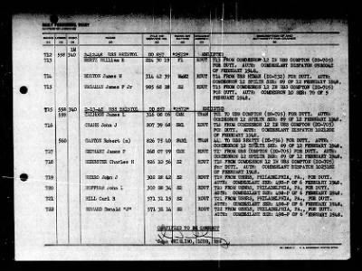 Thumbnail for Bristol (DD-857) > 1948