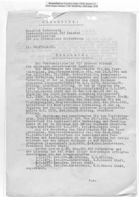 Thumbnail for Cases and Reports Pertaining to Property Administered by the Vienna Area Command (VAC) > PC/V/IX/100 Ronald Caroll (Bronislav Goldman) (January 1947-February 1948)