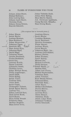 Volume XVII > Names of Foreigners who took the Oath of Allegiance, 1727-1775.