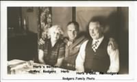 Thumbnail for Herb with his parents prior to going over seas,  likely Dec. 1942