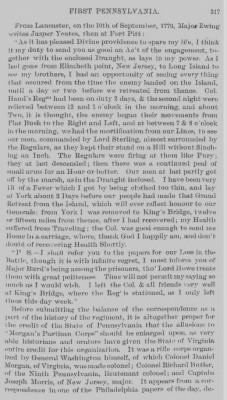 Volume X > Continental Line. First Pennsylvania. July 1, 1776-November 3, 1783.