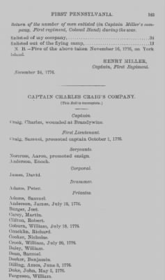 Volume X > Continental Line. First Pennsylvania. July 1, 1776-November 3, 1783.