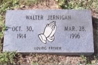 Headstone of Walter Jernigan