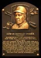 Duke Snider HOF Plaque