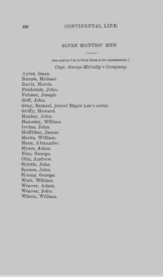 Volume X > Continental Line. Third Pennsylvania. January 1, 1777-November 3, 1783.