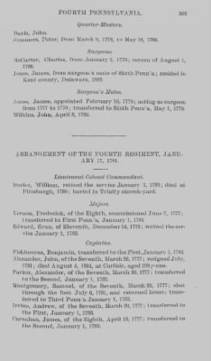 Volume X > Continental Line. Fourth Pennsylvania. January 1, 1777-November 3, 1783.