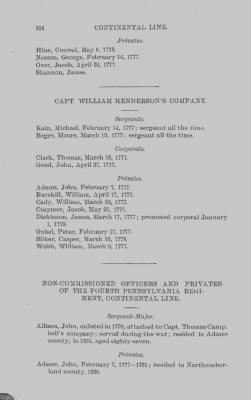 Volume X > Continental Line. Fourth Pennsylvania. January 1, 1777-November 3, 1783.