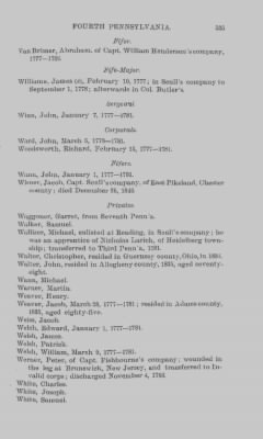 Volume X > Continental Line. Fourth Pennsylvania. January 1, 1777-November 3, 1783.