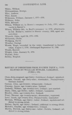 Volume X > Continental Line. Fourth Pennsylvania. January 1, 1777-November 3, 1783.