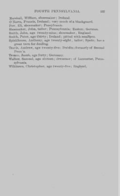 Volume X > Continental Line. Fourth Pennsylvania. January 1, 1777-November 3, 1783.