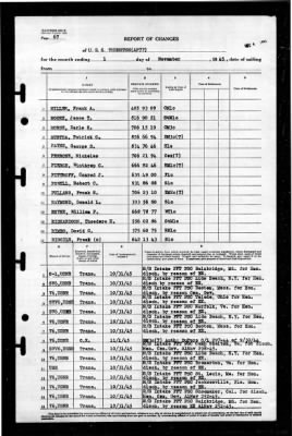 Thurston (AP-77) > 1945