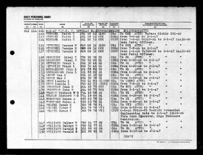 J. Douglas Blackwood (DE-219) > 1947