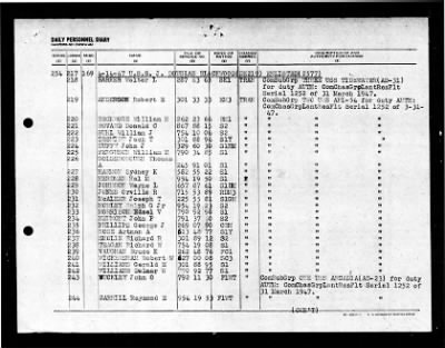 J. Douglas Blackwood (DE-219) > 1947