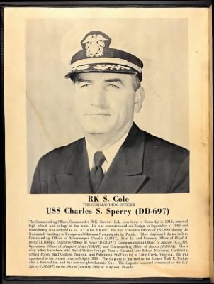 Thumbnail for USS Charles S Sperry (DD-697) > 1962