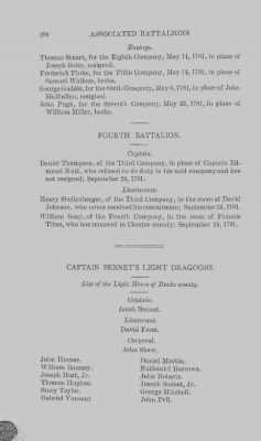 Thumbnail for Volume XIV > Muster Rolls and Papers Relating to the Associators and Militia of the Couty of Bucks.