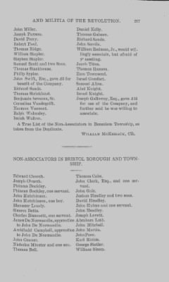 Thumbnail for Volume XIV > Muster Rolls and Papers Relating to the Associators and Militia of the Couty of Bucks.