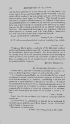 Volume XIV > Muster Rolls and Papers Relating to the Associators and Militia of the Couty of Bucks.