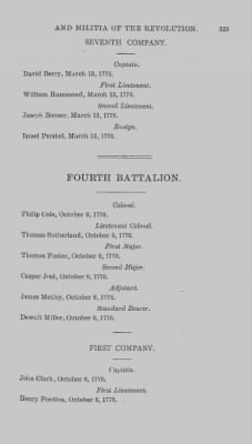 Thumbnail for Volume XIV > Muster Rolls and Papers Relating to the Associators and Militia of the County of Northumberland.