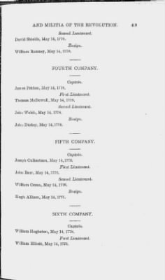 Thumbnail for Volume XIV > Muster Rolls and Papers Relating to the Associators and Militia of the County of Cumberland.