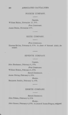 Thumbnail for Volume XIV > Muster Rolls and Papers Relating to the Associators and Militia of the County of Cumberland.