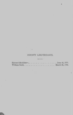 Thumbnail for Volume XIV > Muster Rolls and Papers Relating to the Associators and Militia of the county of York.