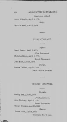 Thumbnail for Volume XIV > Muster Rolls and Papers Relating to the Associators and Militia of the county of York.