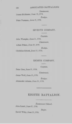 Volume XIV > Muster Rolls and Papers Relating to the Associators and Militia of the county of York.