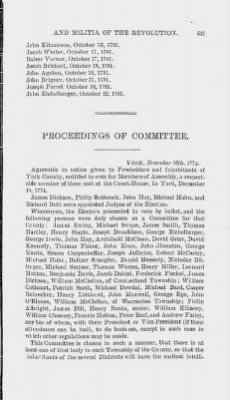 Volume XIV > Muster Rolls and Papers Relating to the Associators and Militia of the county of York.